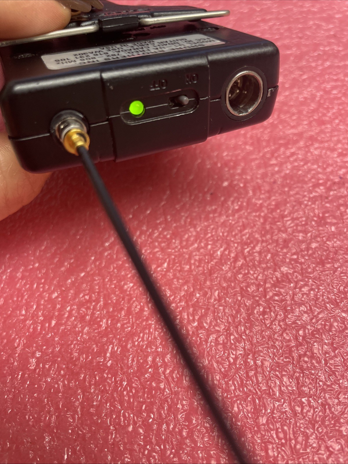 ORIGINAL Shure U1-UA BODY PACK TRANSMITTER / Used **782-806 MHZ**