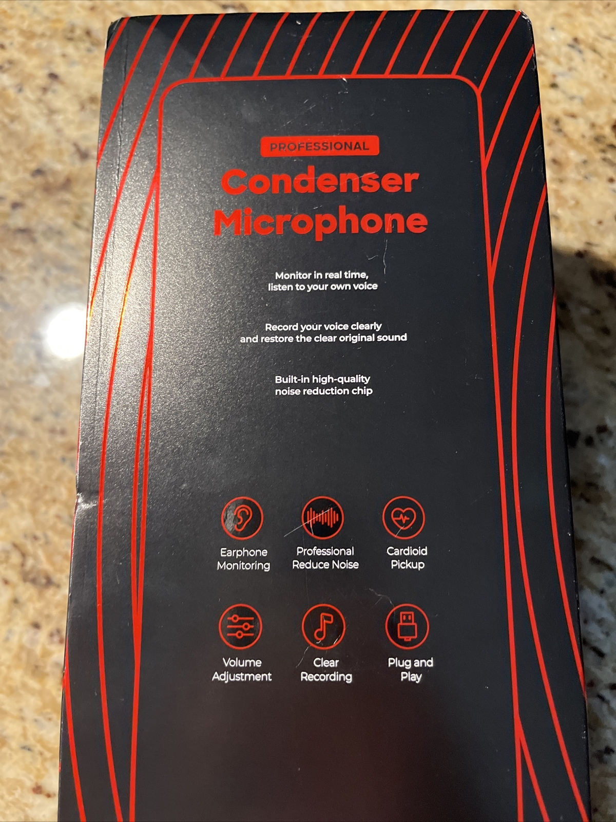 AUDIOPRO USB Microphone Computer Condenser Gaming Mic for PC Laptop Phone