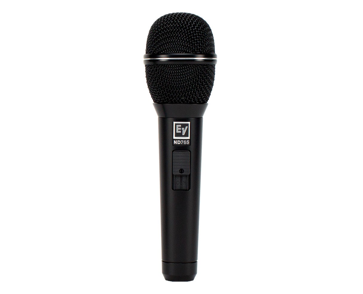 EV Electro-Voice ND76S Dynamic Cardioid Vocal Microphone/Mic w/ Switch