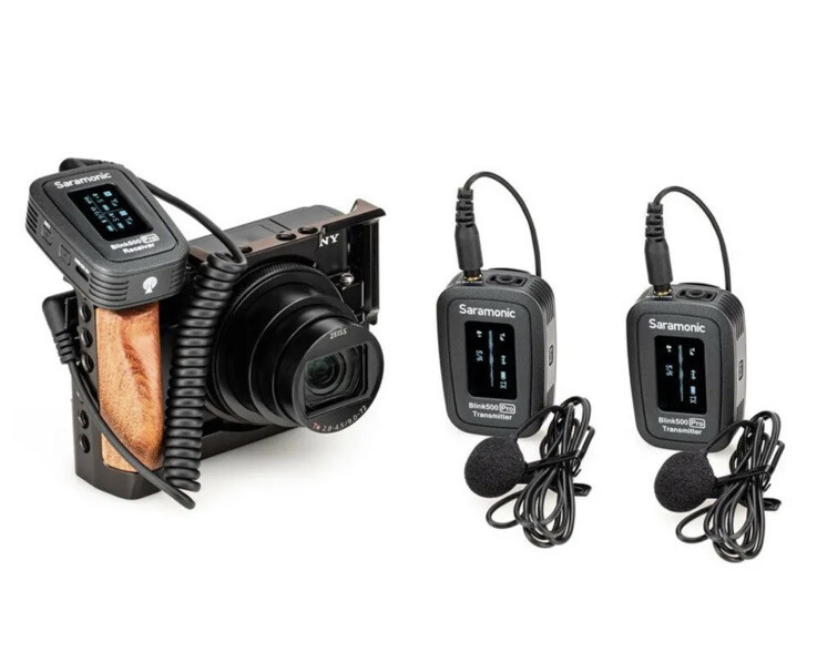 Saramonic Blink 500 Pro B2 Advanced 2.4 GHz 2-Person Wireless Clip-On Mic System