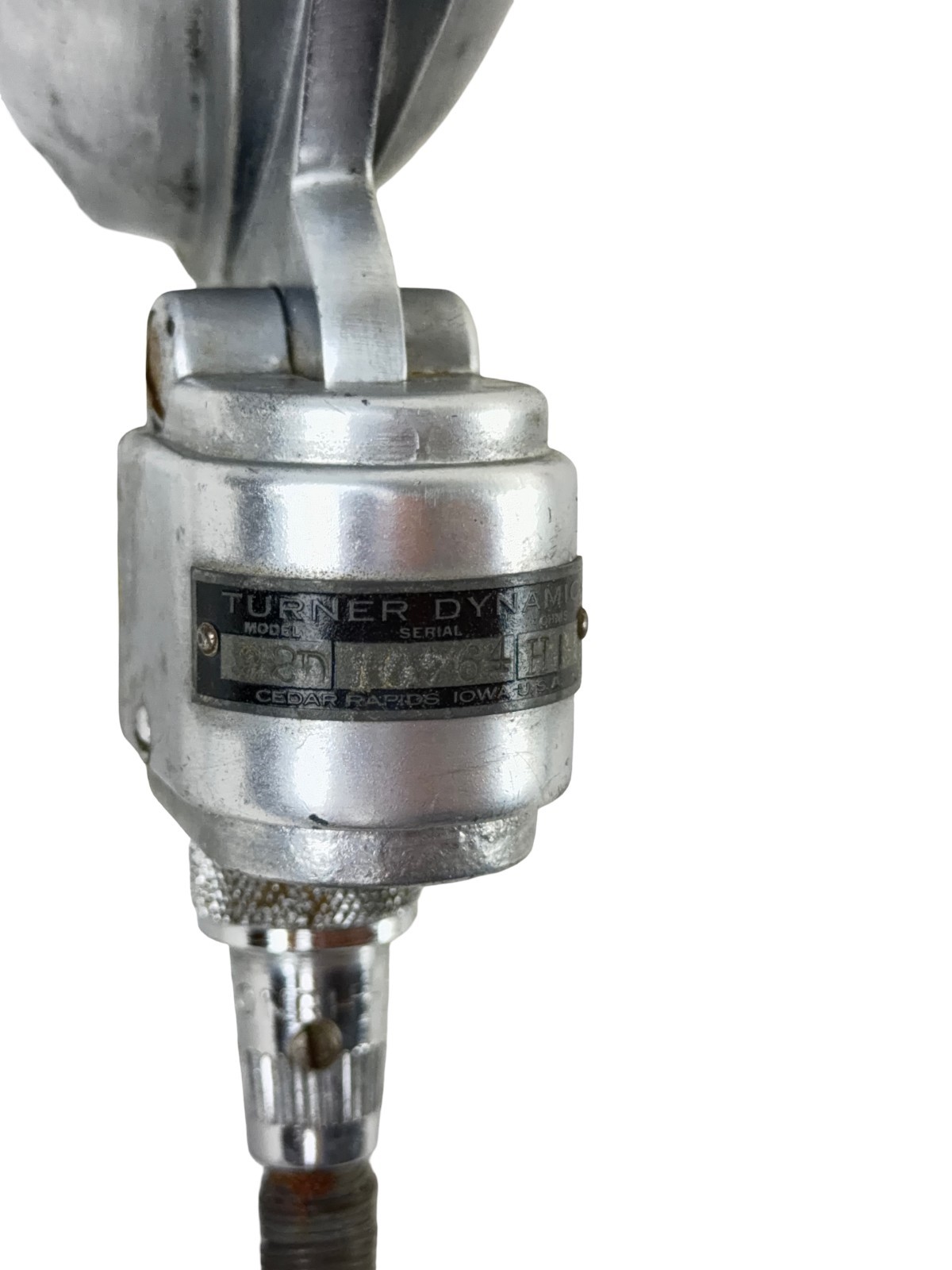 1950s Turner Model 22D Classic Dynamic Microphone Untested