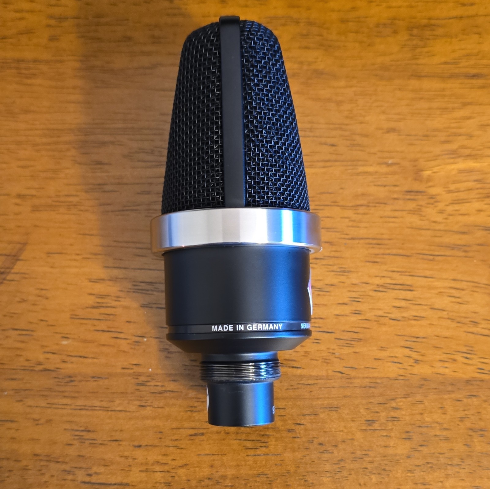 Neumann TLM 102 Cardoid Condenser Mic, Black w/ Shock Mount And Pop Filter