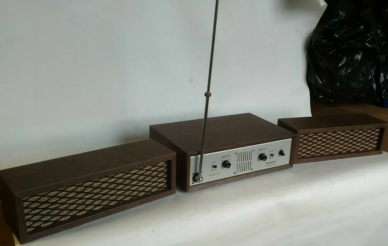 Sound-Craft Systems FMR-120 Wireless Public Address Microphone Vintage Audio