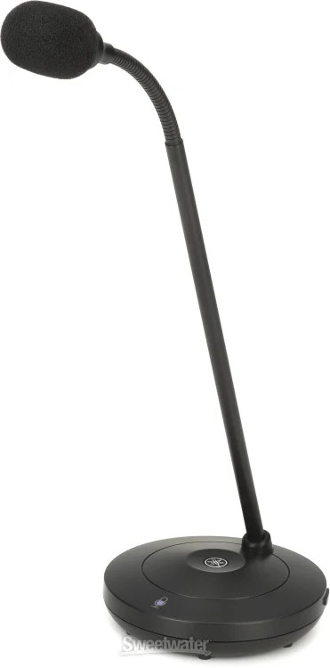 Yamaha RM-WGL Wireless 12-inch Gooseneck Tabletop Microphone – Black