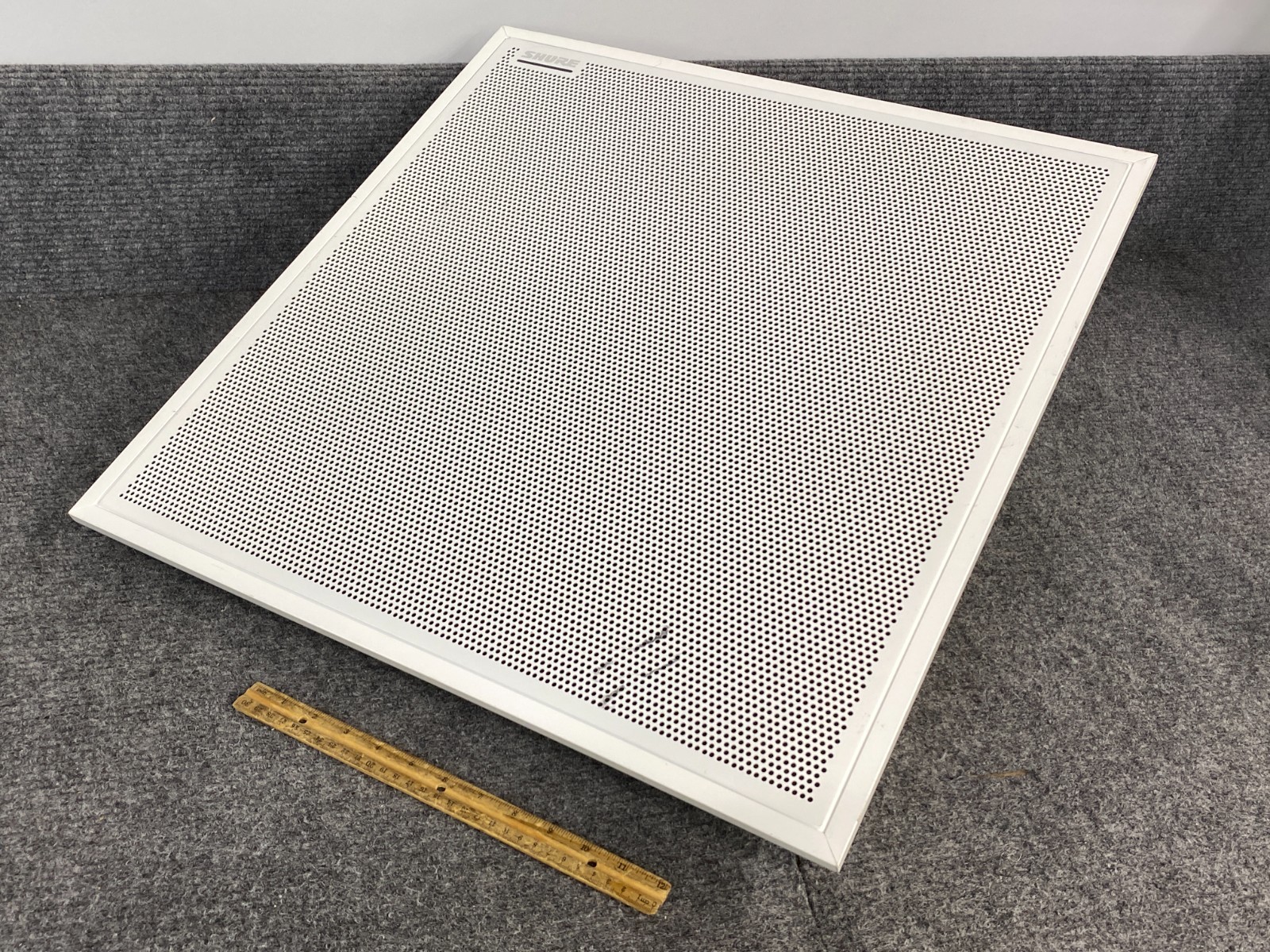 Shure MXA910W Microflex Advance Ceiling Array Microphone w/ Mount (As Is)