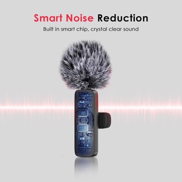 2 Pack iPhone Mic Crystal Clear Recording with USB-C for Podcast Microphone