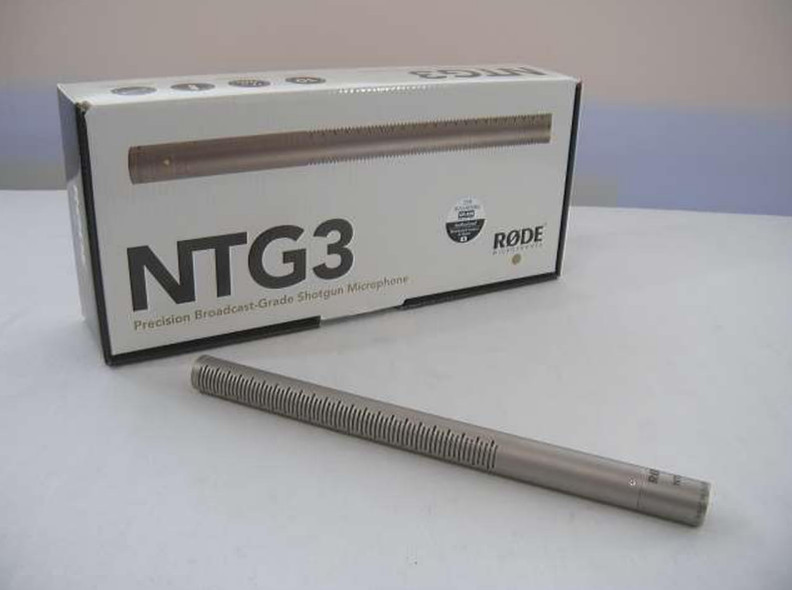 Rode NTG3 Shotgun Microphone Professional Audio Recording Used Japan