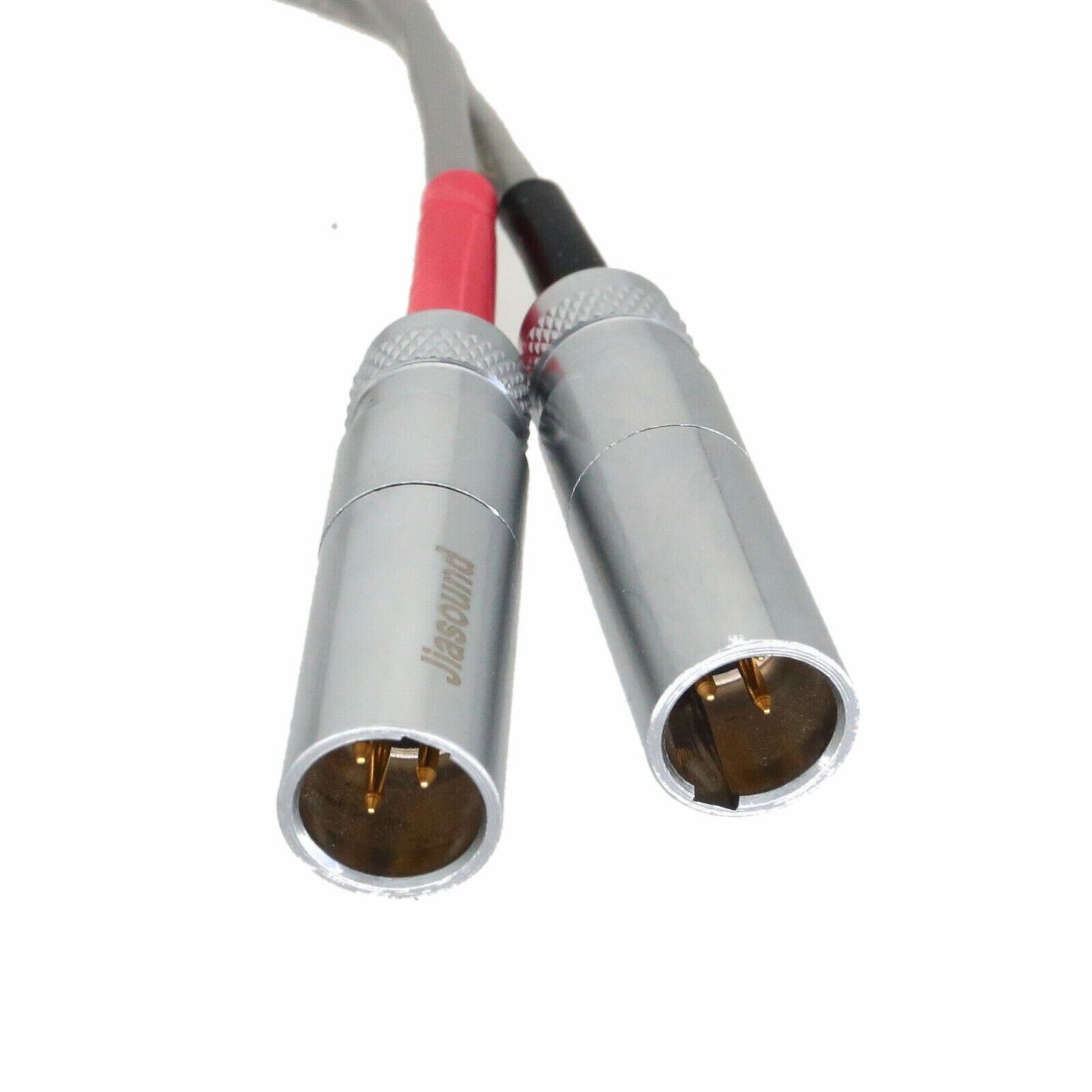 Mini-XLR 5-pin TA5F to Dual small-XLR TA3M 3-pin 8” L2B2AT Insert/Splitter cable