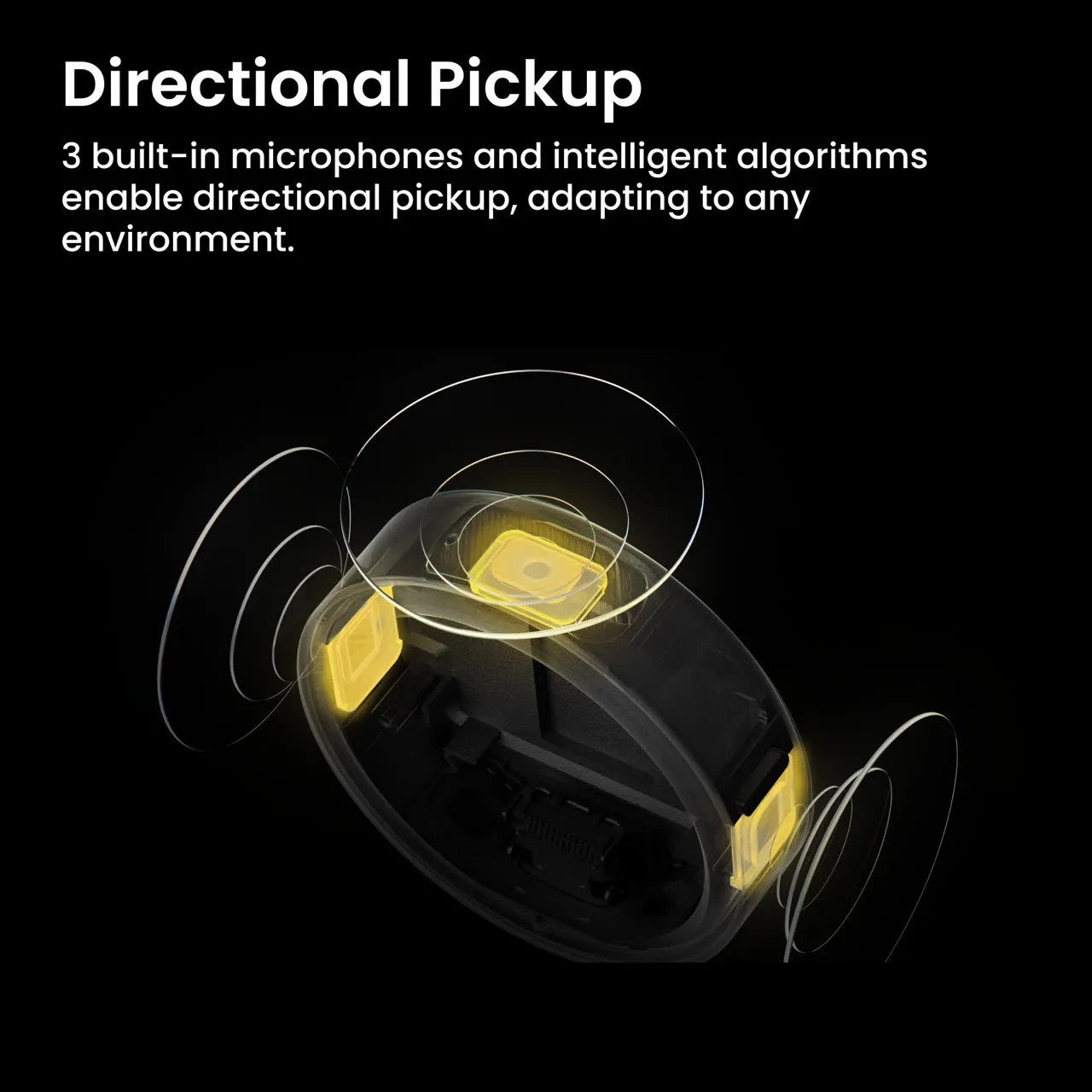 Insta360 Mic Pro Wireless Mini Lavalier Microphone For iPhone/Camera/Android