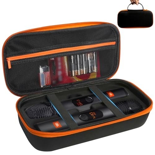 Bluetooth Microphone Wireless Case Compatible with JBL PartyBox Wireless Mic …