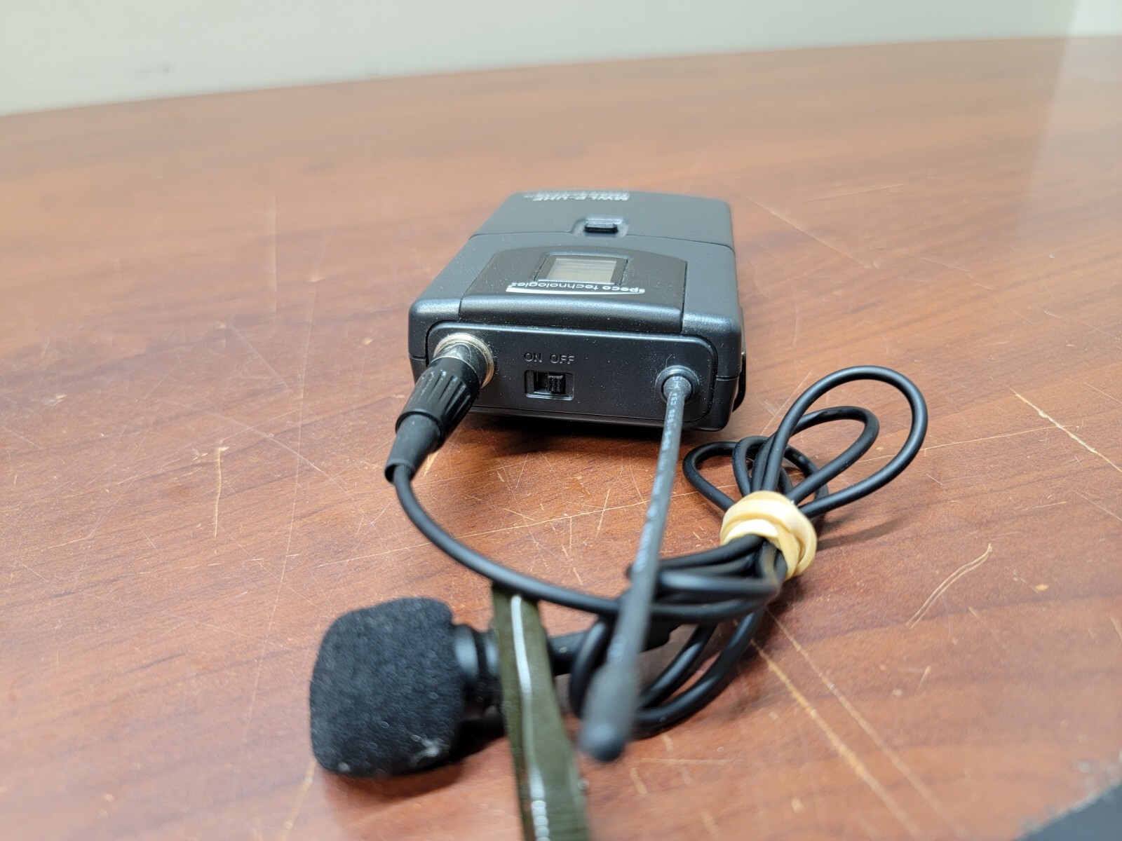 Speco/CSI MWLP-UHF wireless lapel Microphone use with MWR100UHF/MWR200UHF NOS