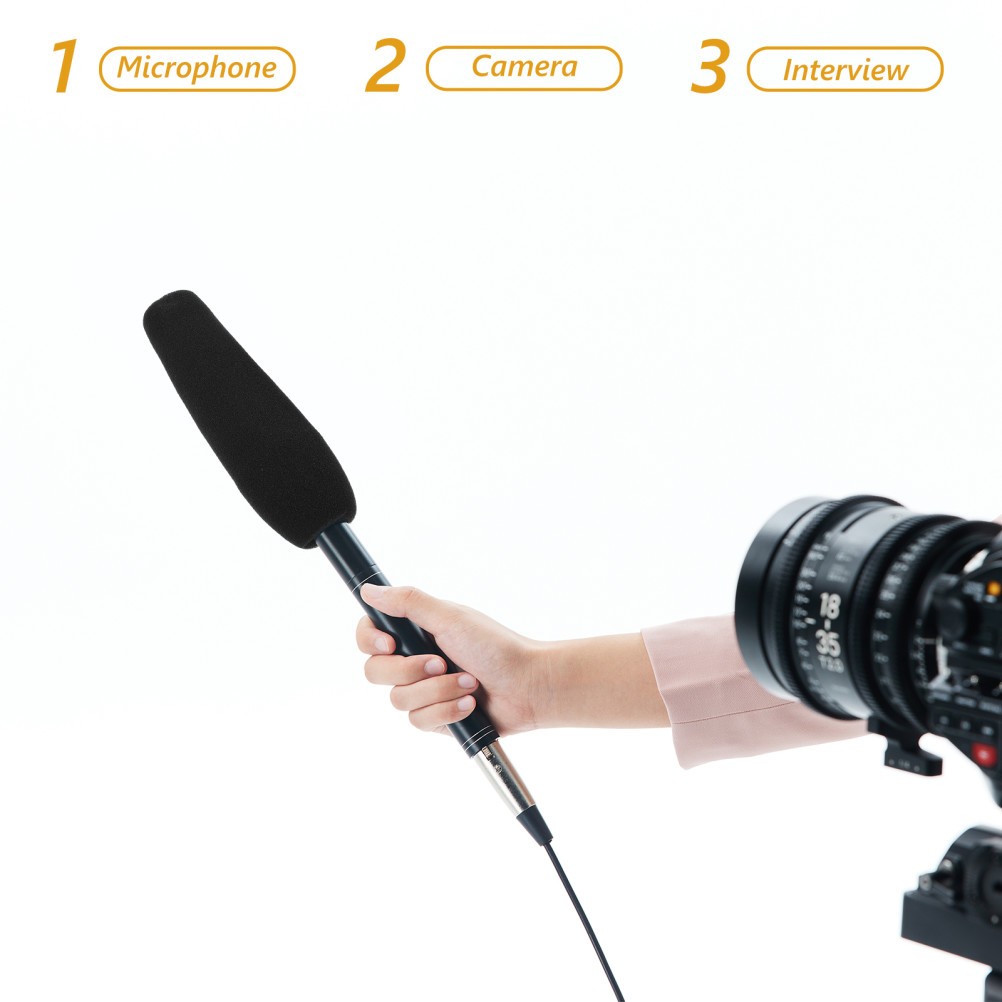 3 Pcs Interview Microphone Sponge Cover Wireless Protector Sleeve