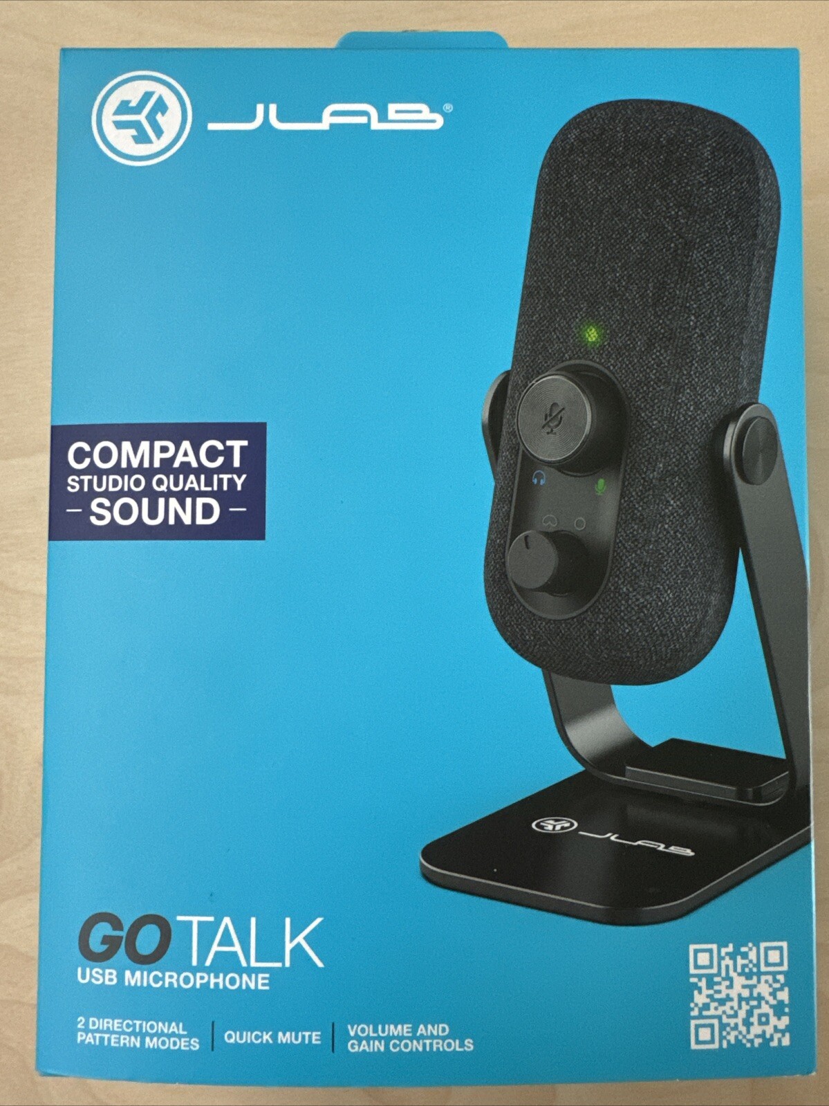 JLab Go Talk USB Desktop Microphone – Brand New