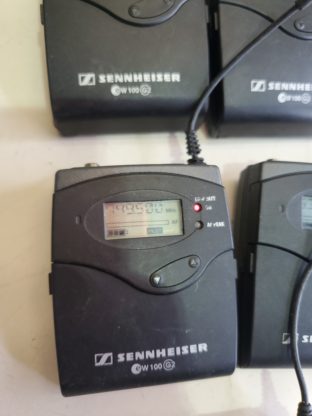 5pc Sennheiser EW 100 G2 Bodypack Receiver Only C Band 740-776 MHz
