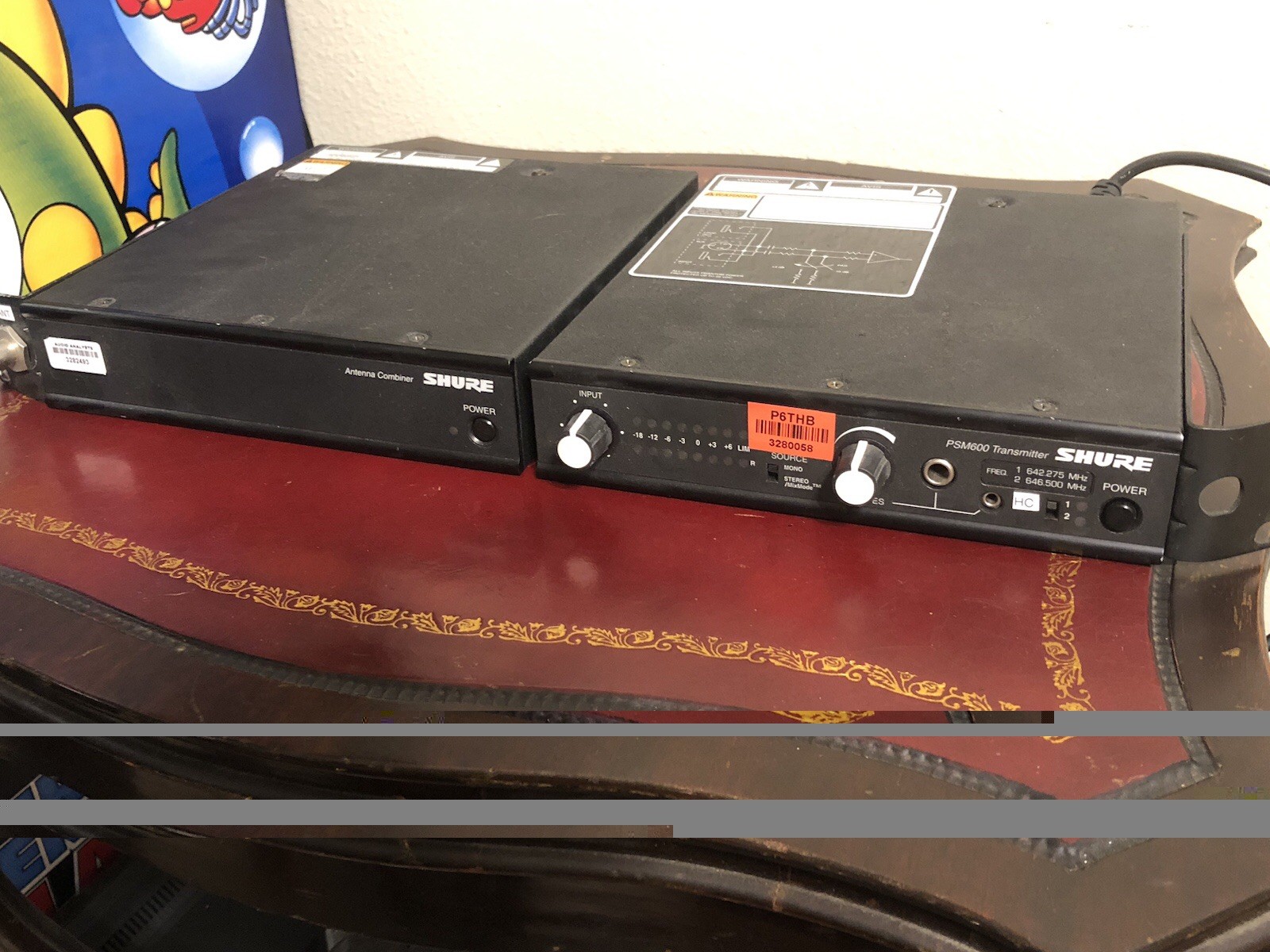 Shure PSM600 Transmitter, Monitor System & Antenna Combiner COMMERCIAL AUDIO USA