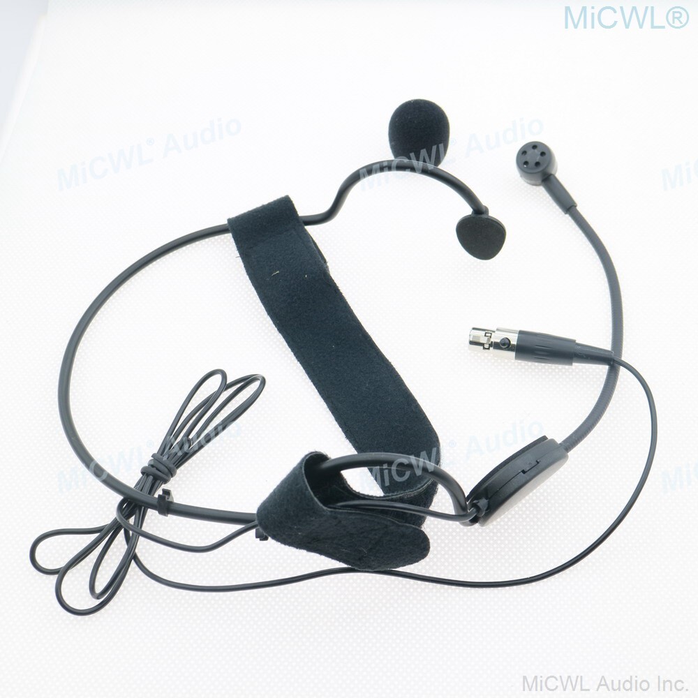 ME3 Big Headwear Microphone For AKG Samson Wireless Transmitter Mini XLR 3Pin