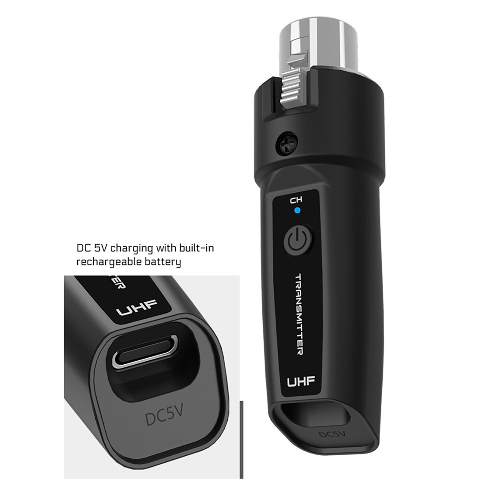 1set Professional XLR Wireless Audio Transmitter&Receiver For Multiple Scenarios