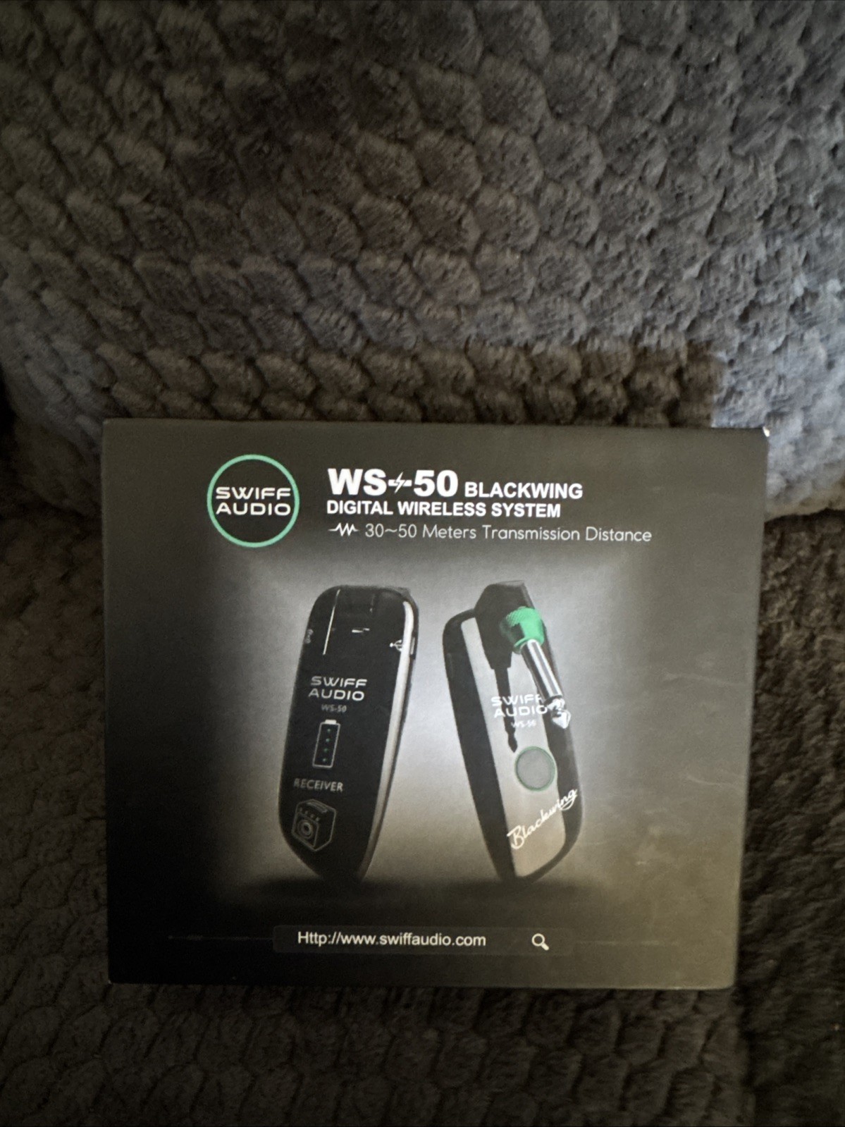 Swiff Audio WS-50 Guitar Blackwing Digital Wireless System Transmitter Receiver