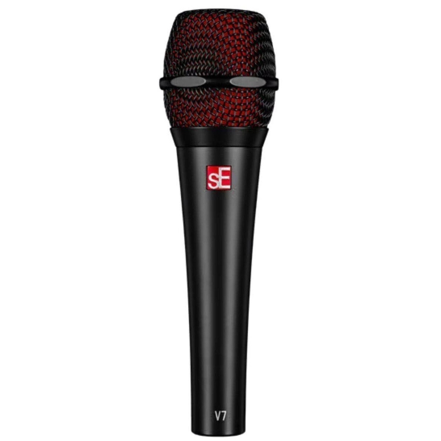 SE Electronics V7 Black Studio Grade Handheld Supercardioid Microphone with S…