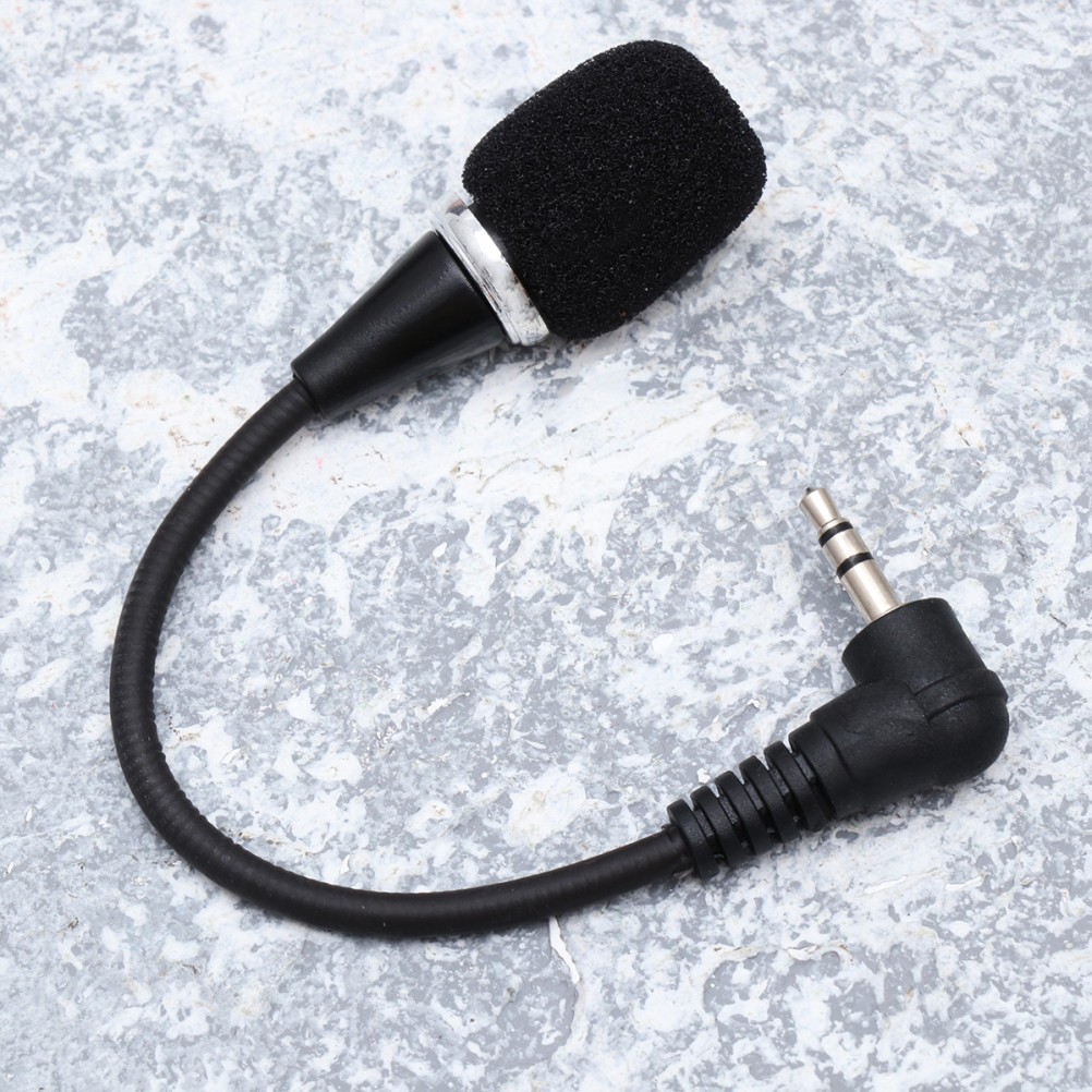Lapel Microphone Plug Laptop Headphones for Computer Desktop 3.5mm