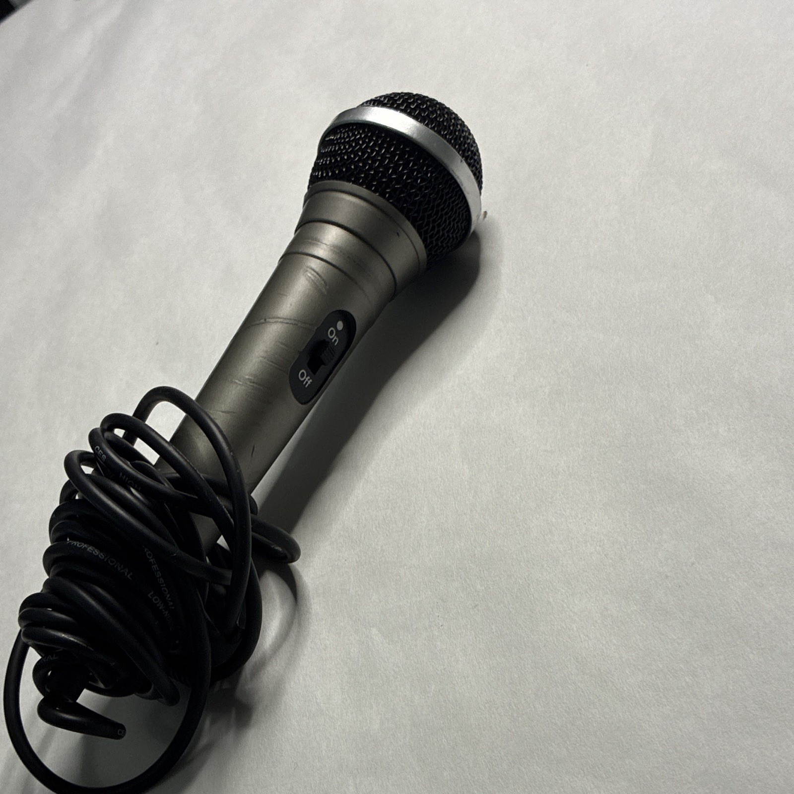 DM 270 Dynamic Wired Handheld Microphone Cardioid 1/4 in TS On/Off