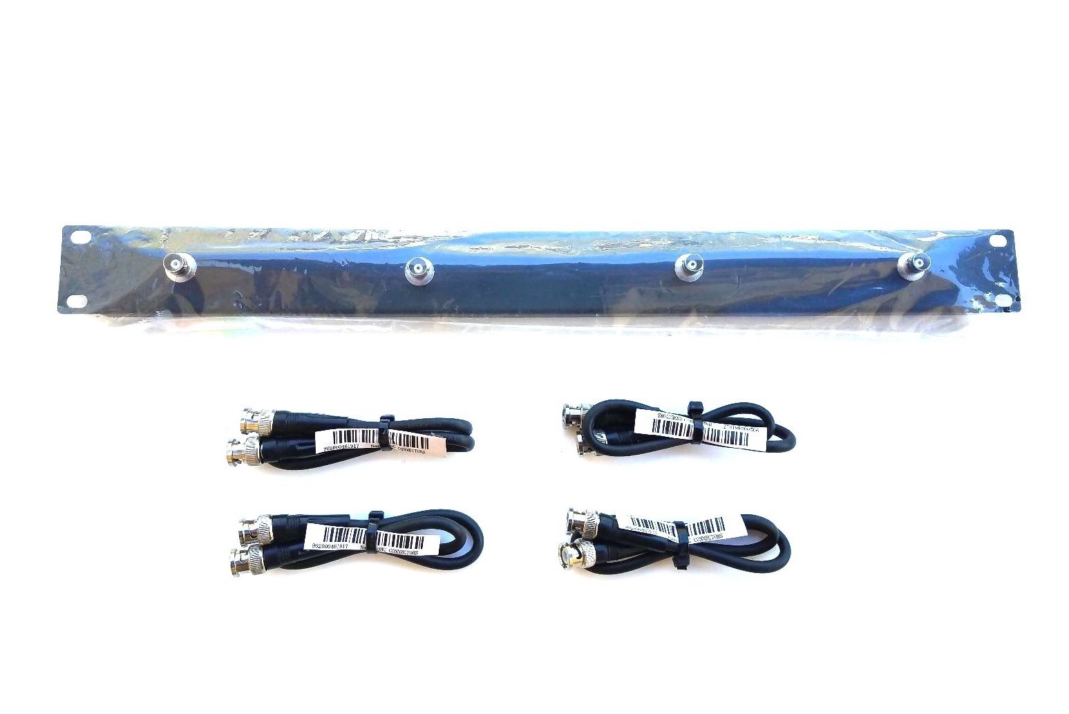 Heavy Duty 50 ohm RG-58u BNC Wireless Antenna Rack Kit with 4 RG-58 20″ Wires.