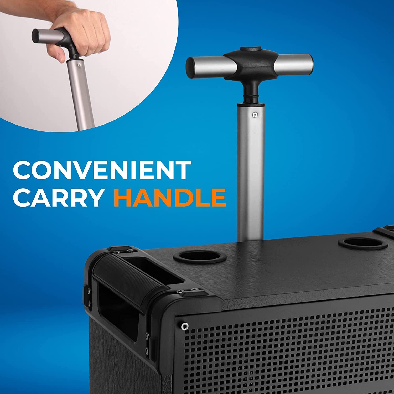 PylePro 10” Portable Wireless Bluetooth Speaker System