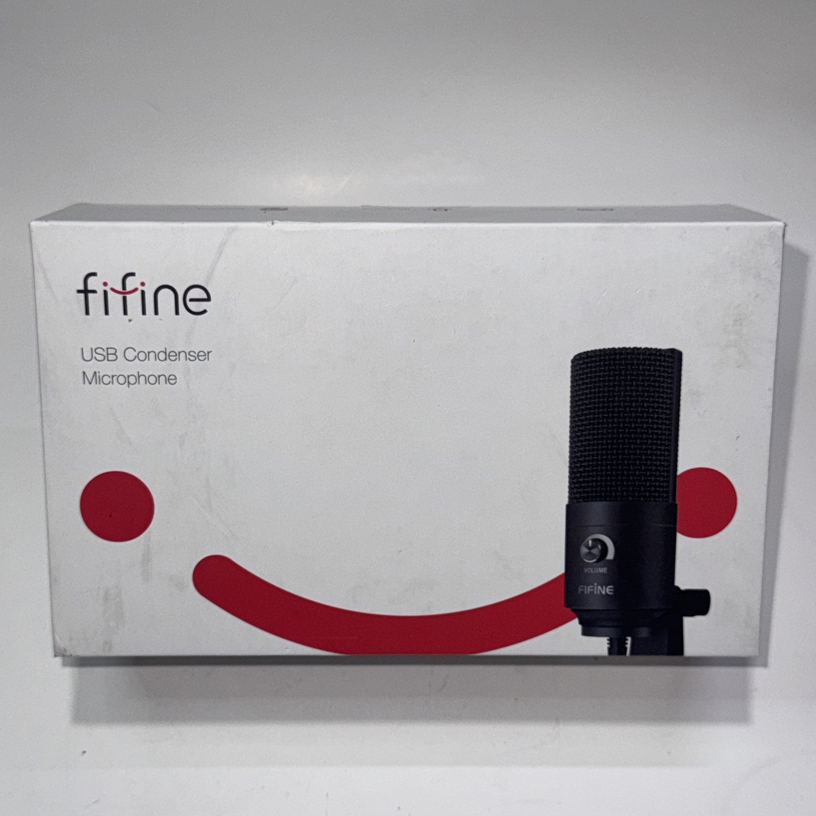 FIFINE K669 USB Condenser Microphone W/ Stand Cord – Black New READ