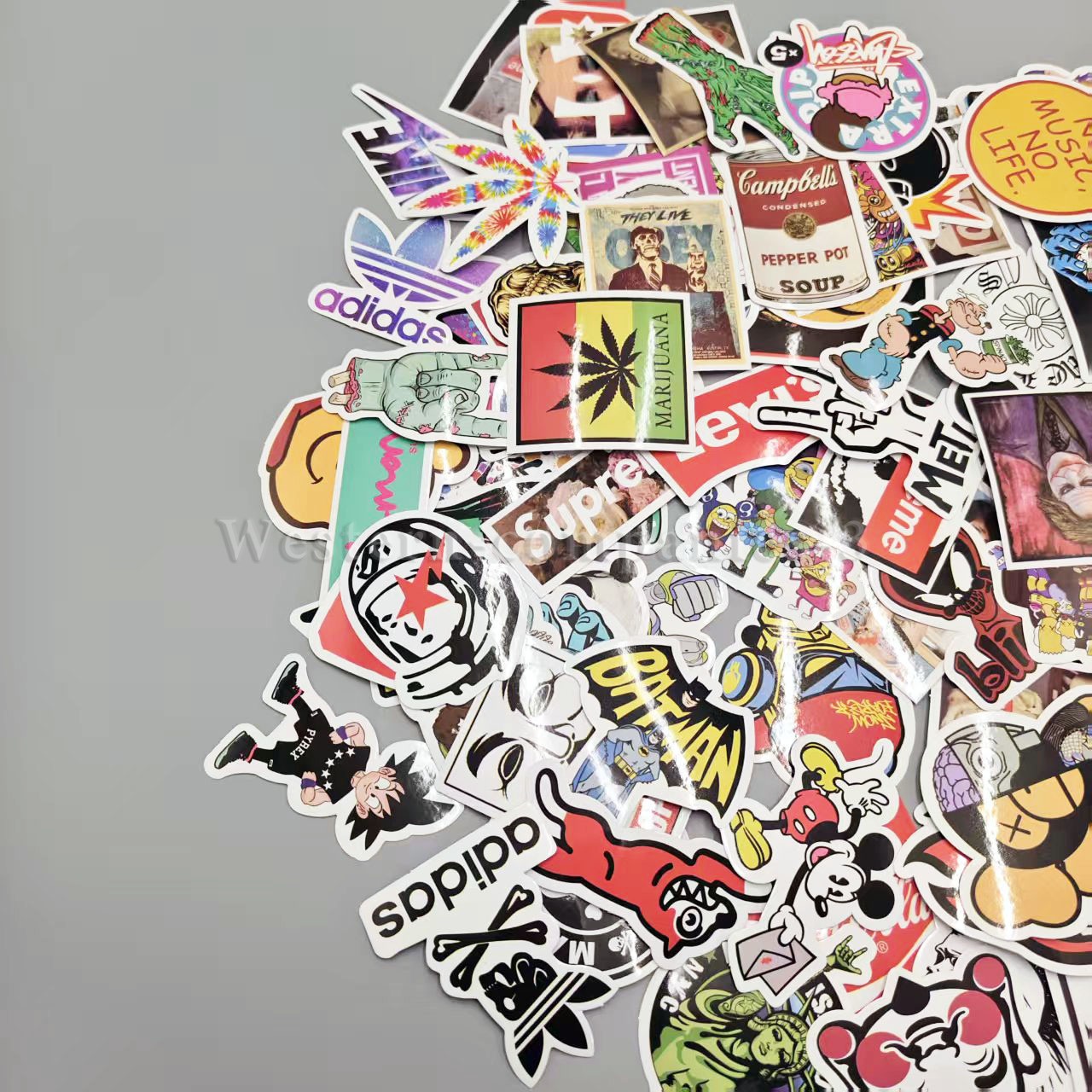 100X Skateboard Stickers Bomb Vinyl Laptop Luggage Decals Dope Sticker USA