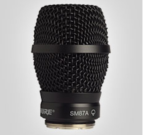 Shure RPW116 Wireless Mic SM87A Cartridge Housing Assembly and Matte Grille -NEW