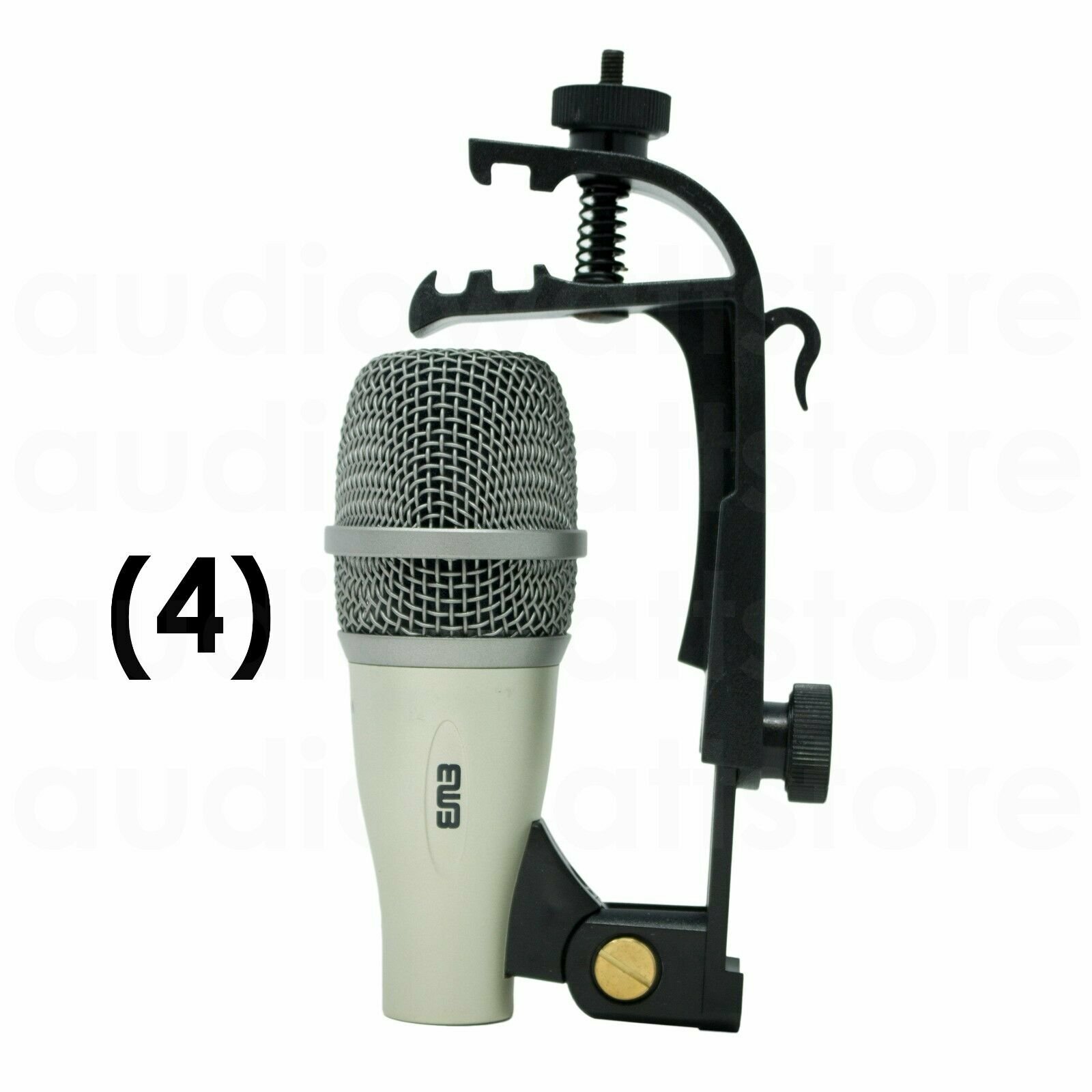 KIT7 Professional Wired Microphone Mic Kit for 7 Pieces Drum Set w/ Mounting Kit