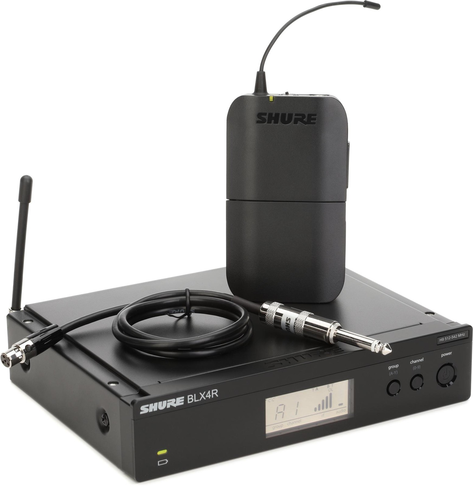 Shure BLX14R Wireless Guitar System – H9 Band