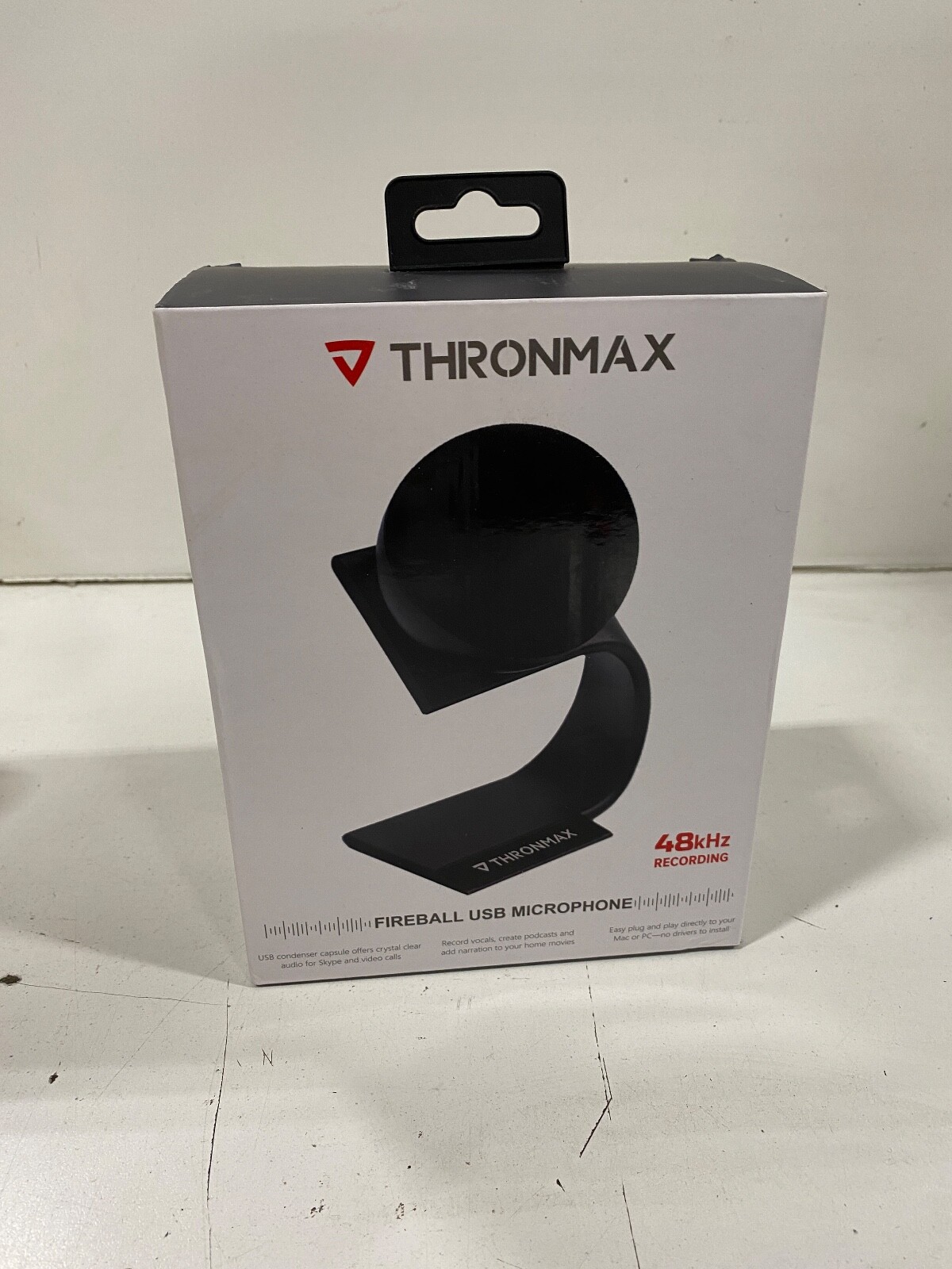 THRONMAX Fireball Cardioid USB Microphone | Podcast Mic for Mac & Windows