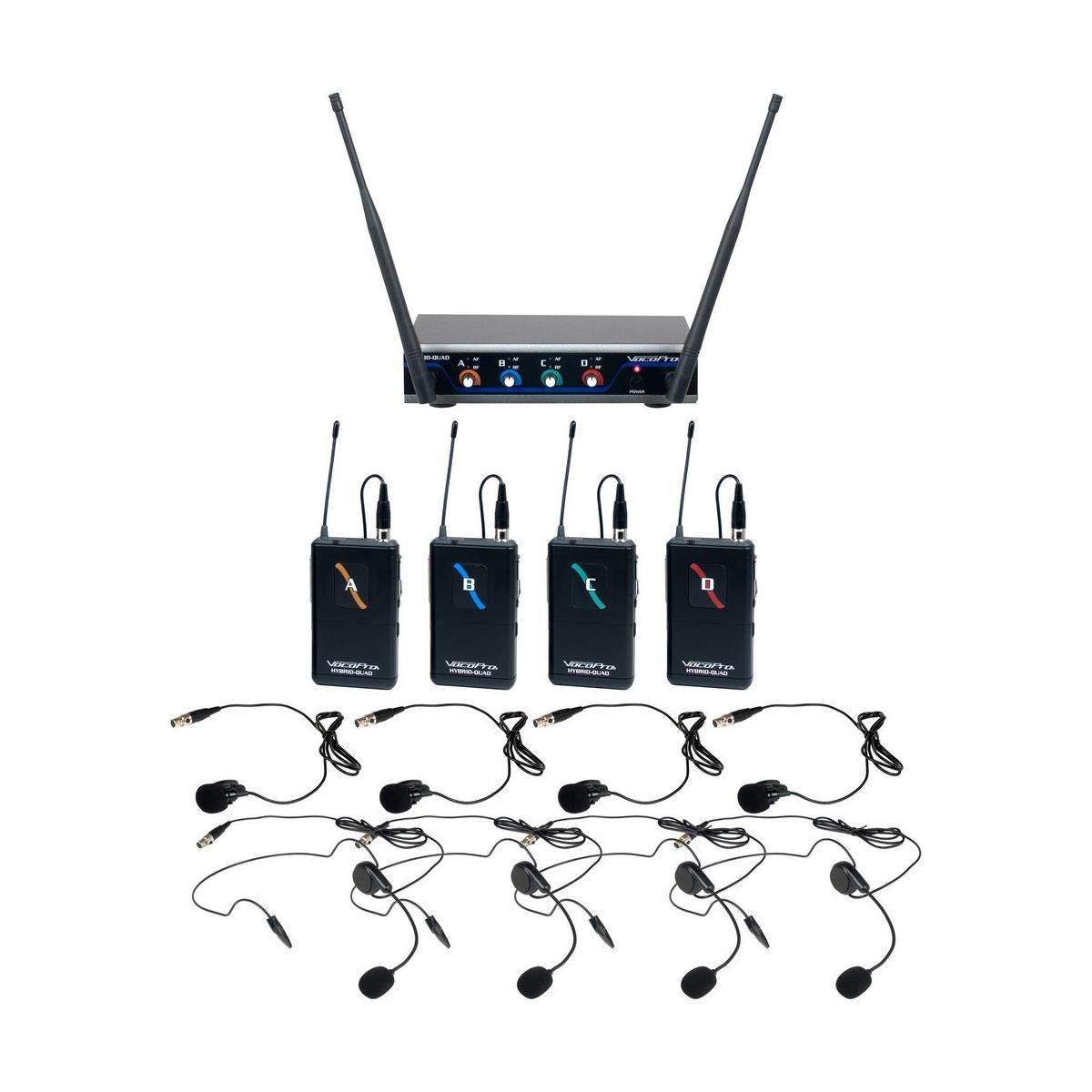 VocoPro Digital-Quad-B3 – Four Channel Wireless