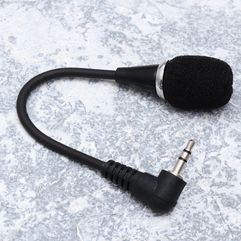 Lapel Microphone Plug Laptop Headphones for Computer Desktop 3.5mm