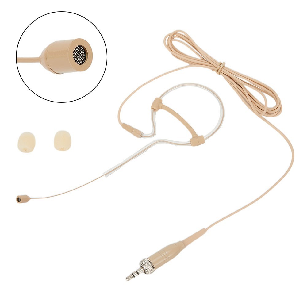 Top Sensitivity Headset Microphone Single-ear XLR 3 Pin 3.5mm Accessory