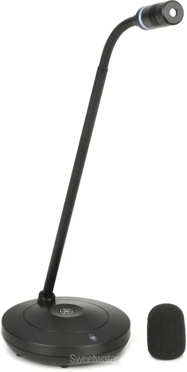 Yamaha RM-WGL Wireless 12-inch Gooseneck Tabletop Microphone – Black