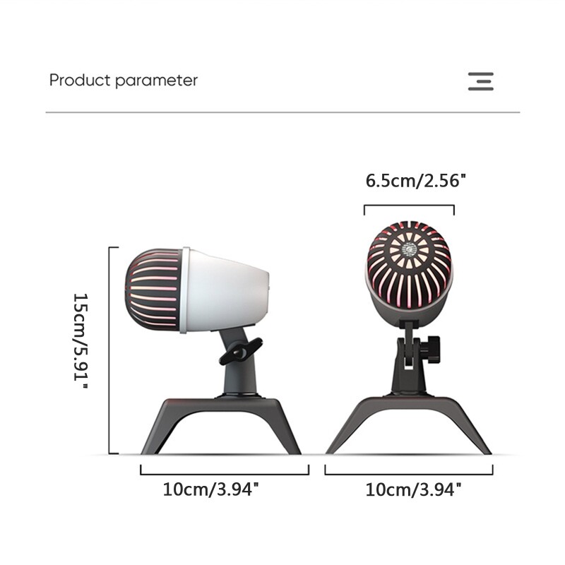 Gaming Microphones for Streaming Podcast Voice Chat Professional Recording Kits