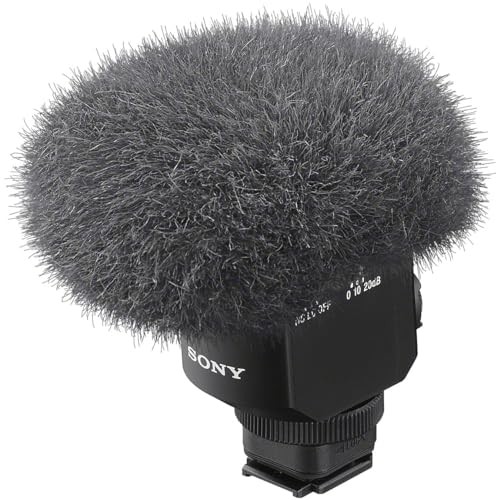 SONY ECM-M1 Shotgun Microphone Multi Pattern Camera Mounted Mic Audio 145