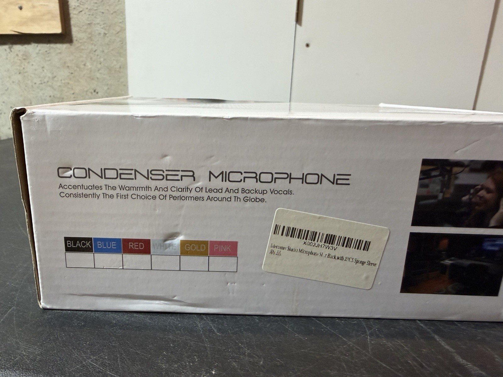 BM-800 Condenser Studio Microphone Kit – New Open Box