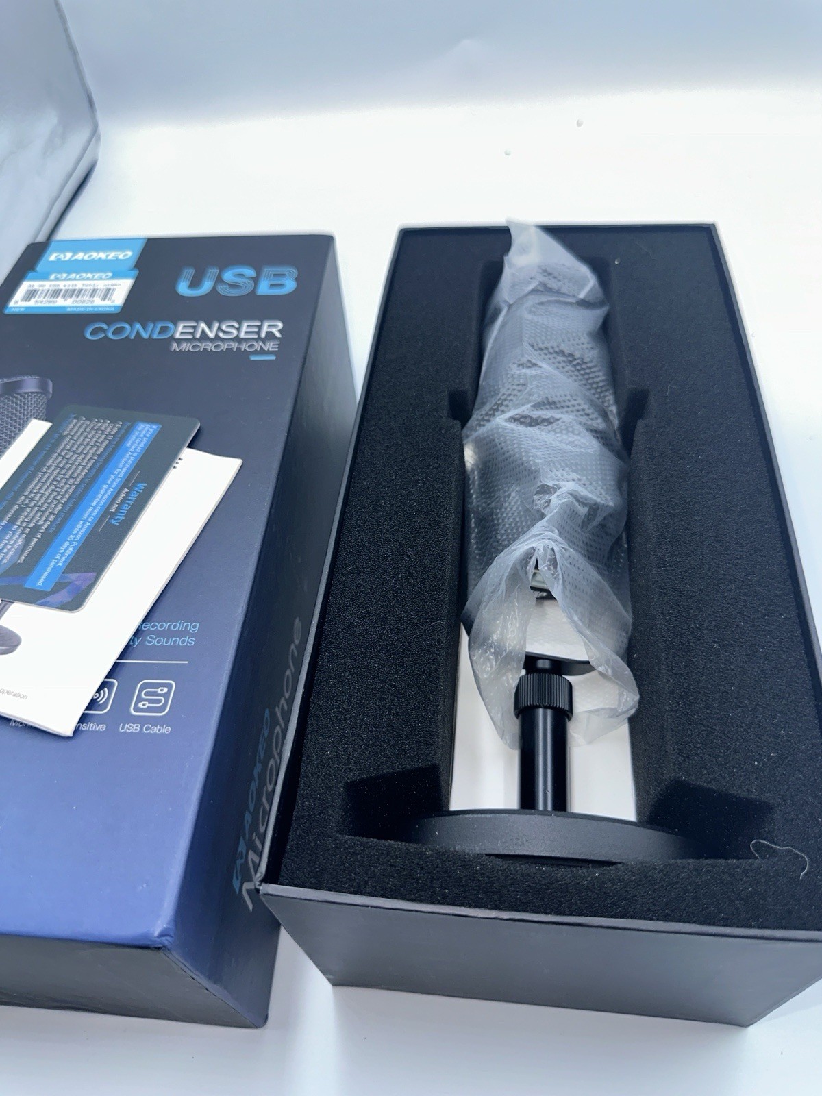 Aokeo USB Condenser Microphone Unused AK-60