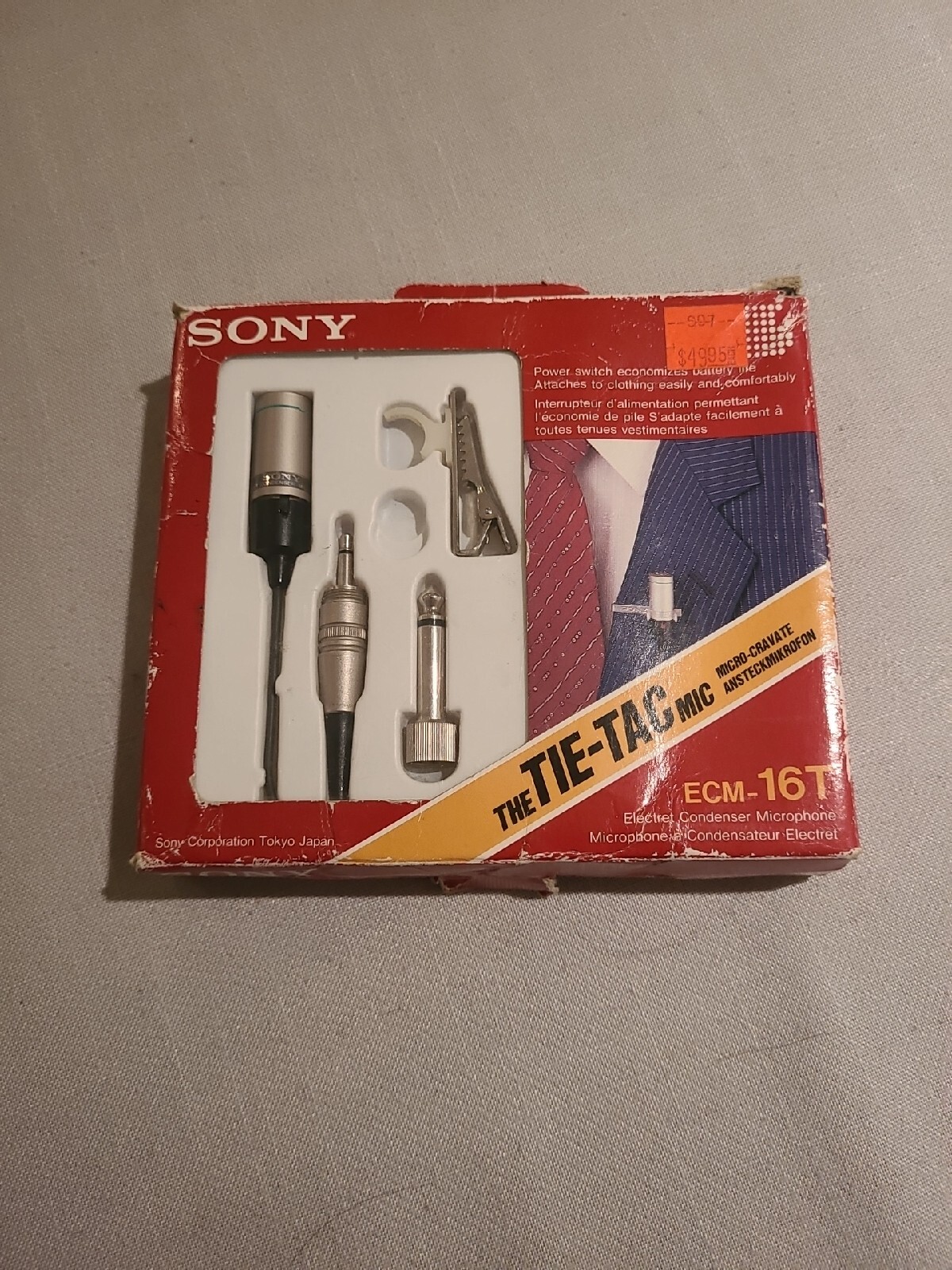 Sony ECM-16T Electret Condenser Microphone