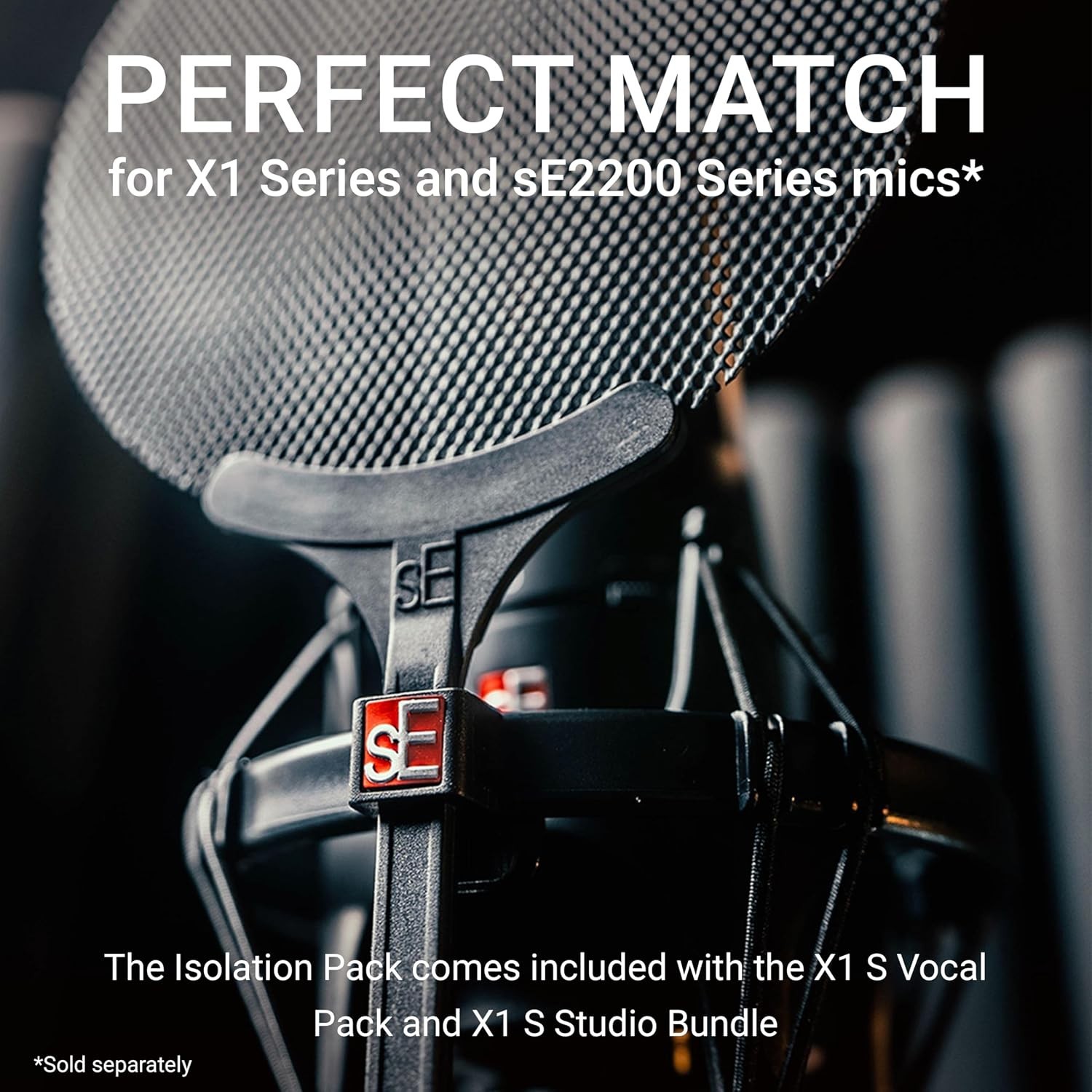 Professional Microphone Isolation Pack with Integrated Pop Filter & Shock Mount