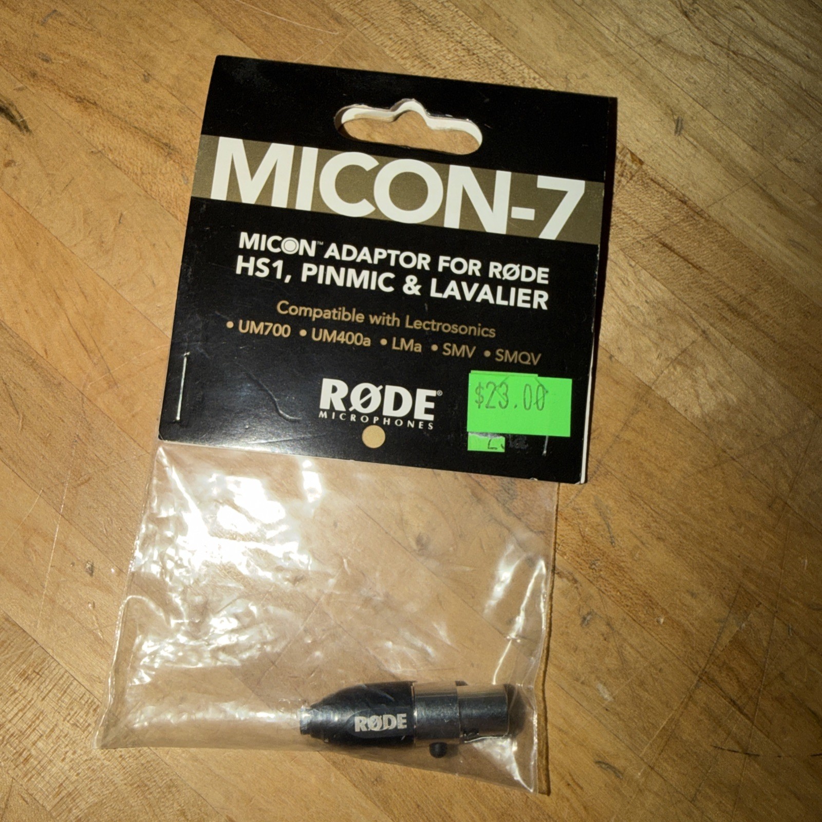 Rode MiCon 7 Adaptor for rode HS1, Pinmic & Lavalier