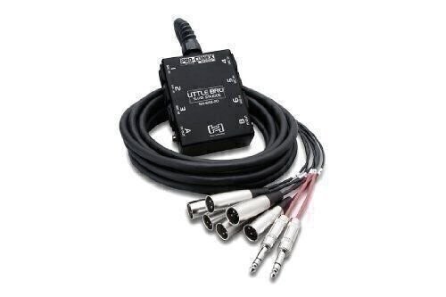 Hosa SH-6X2-20 Little Bro Sub Snake – 20 ft – 6 XLR Sends x 2 1/4 FREE SHIPPING