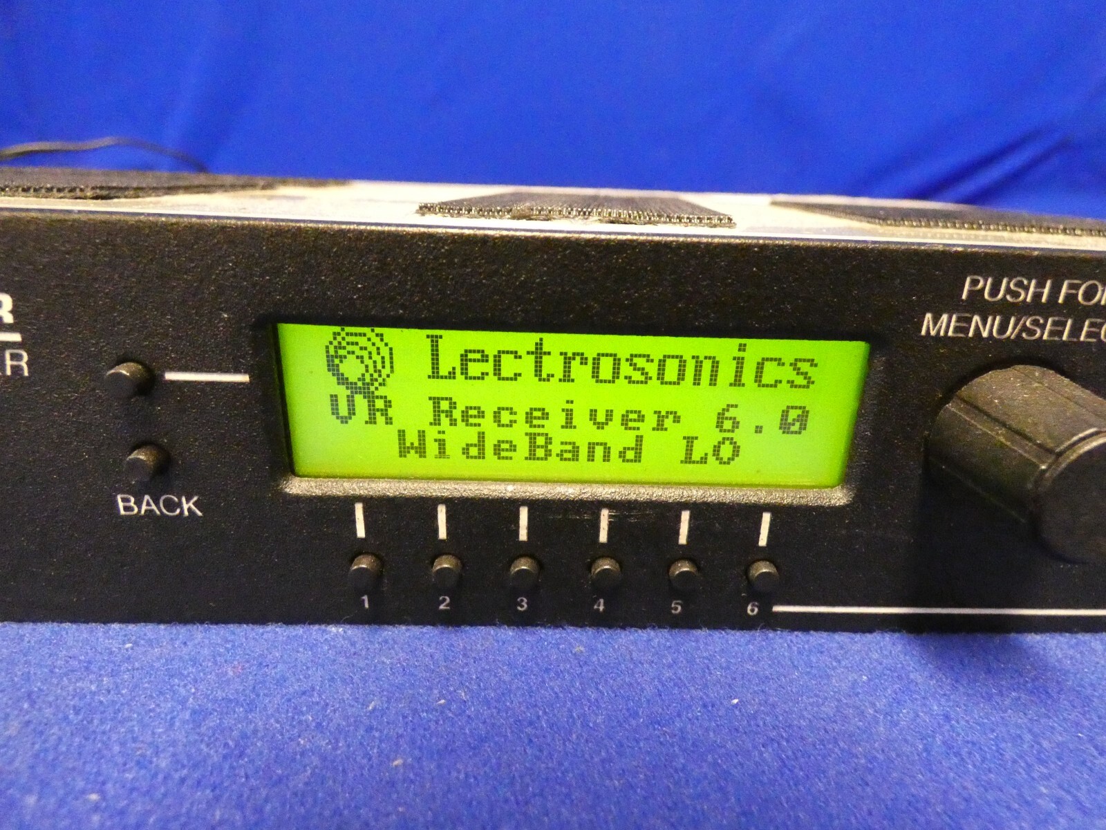 Lectrosonics VRMWBL Venue Modular Receiver Wideband Lo Blk 470-26 NO Modules