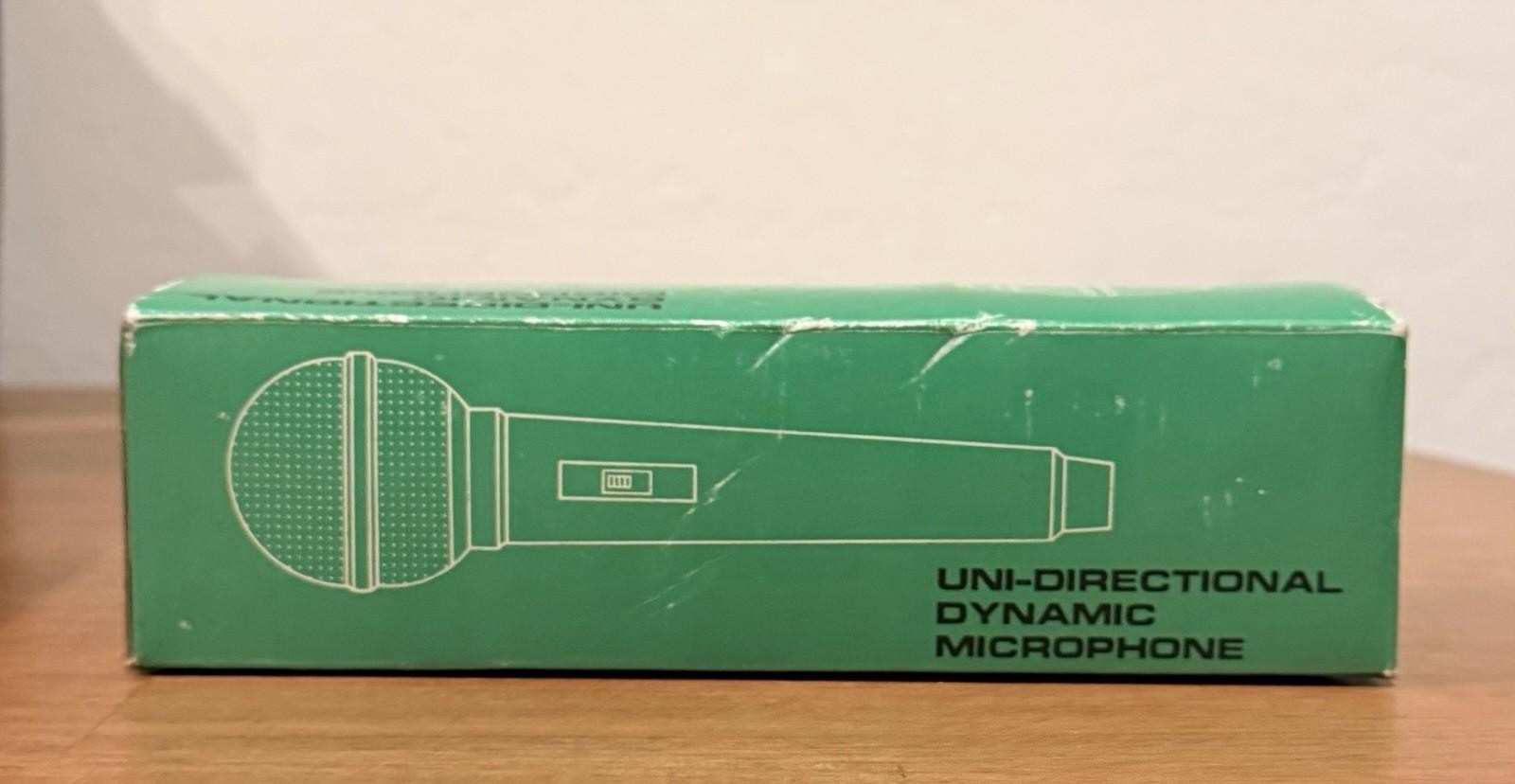 UNI-DIRECTIONAL DYNAMIC MICROPHONE. FREE SHIPPING