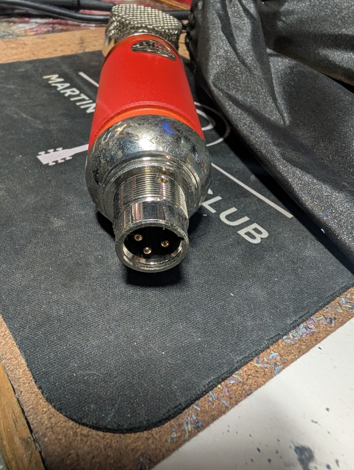Blue Spark Digital Lightning Condenser Microphone – Red
