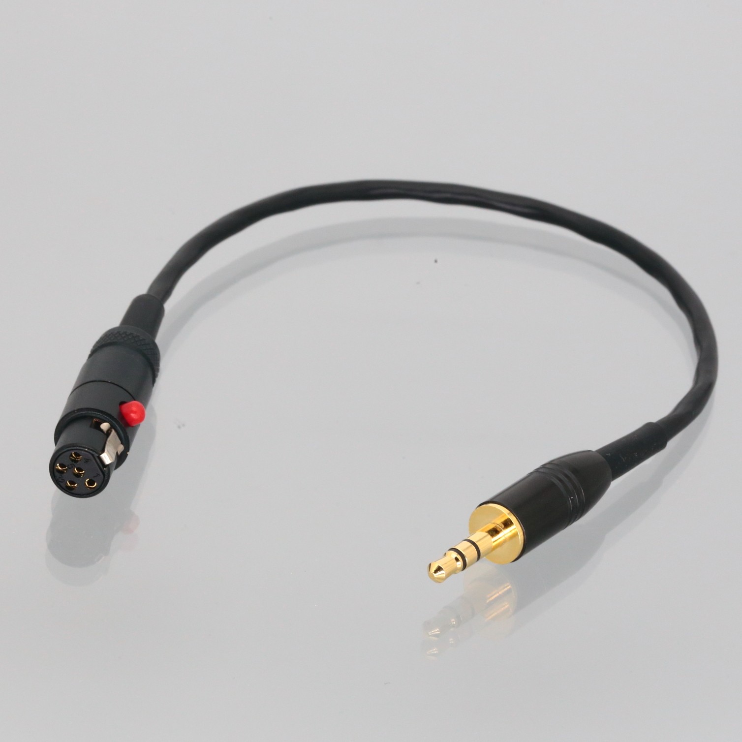 Mini-XLR 5Pin TA5F to Mini-Jack 3.5mm Plug Microphone Audio Cable L-2B2AT 4~40″
