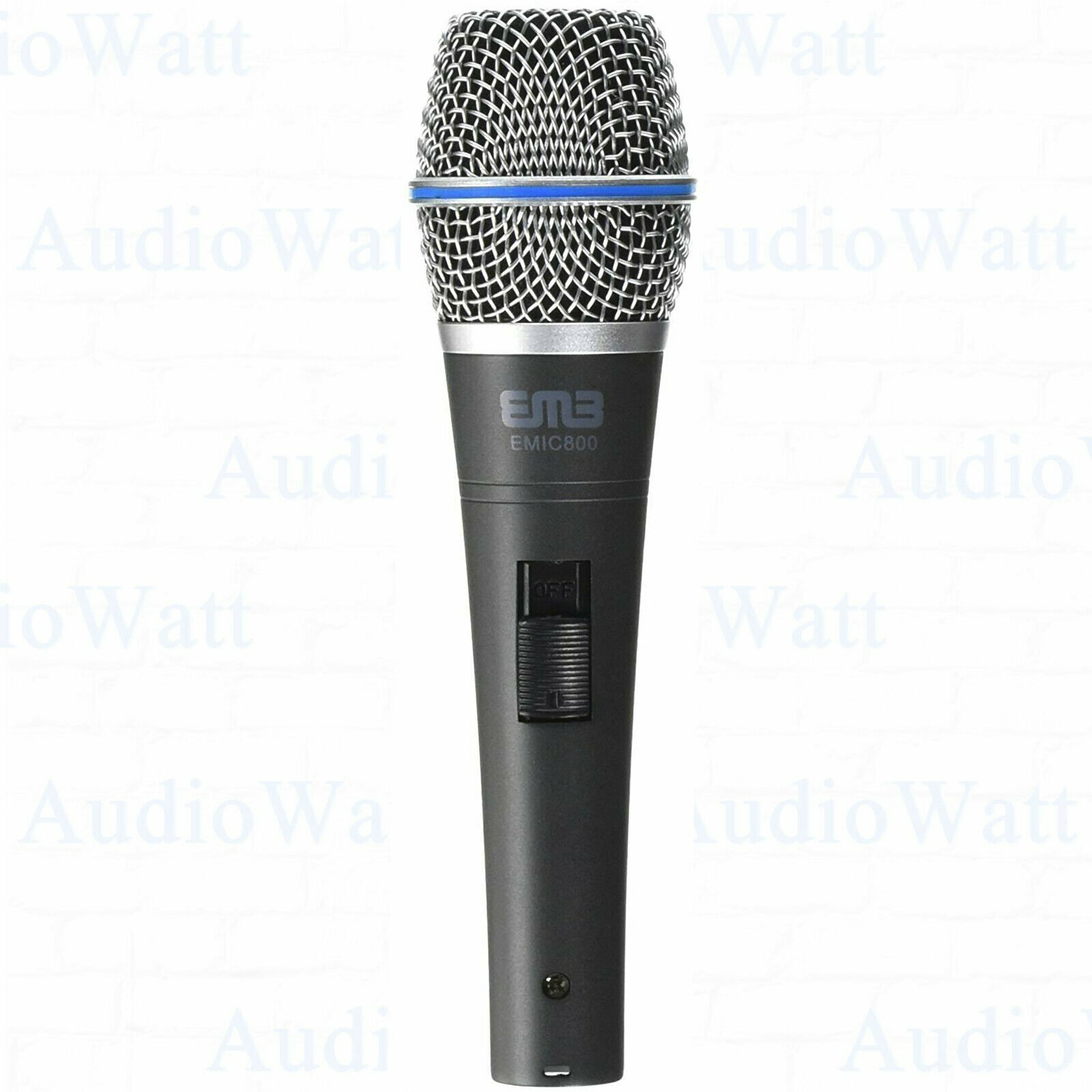 EMB Dynamic Microphone Mic w/Extra Adapter Karaoke Systems & Computers 6.3mm